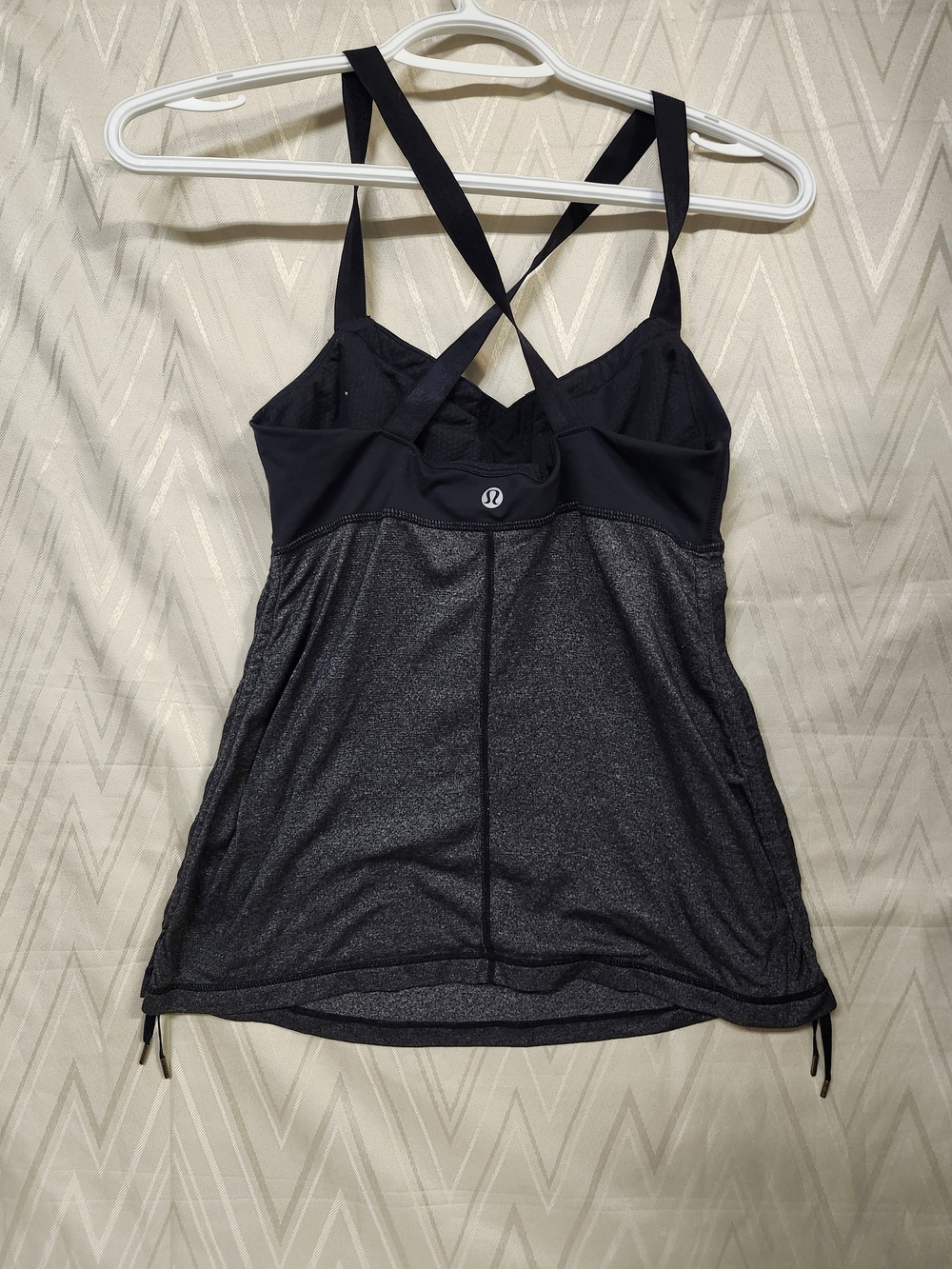 lululemon athletica Black Crisscross-Back Athletic Camisole